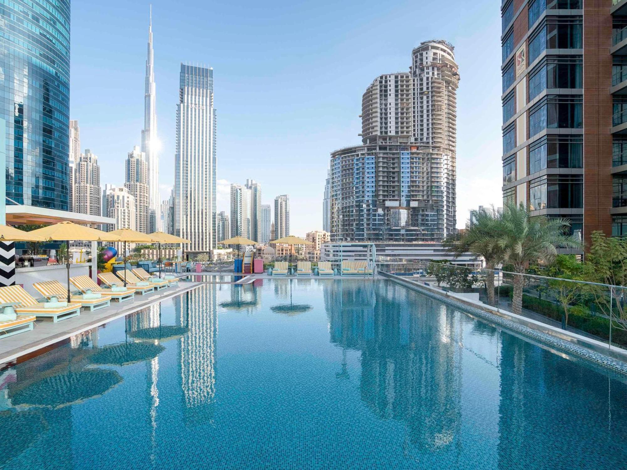 Hotel Pullman Dubai Downtown Exteriér fotografie